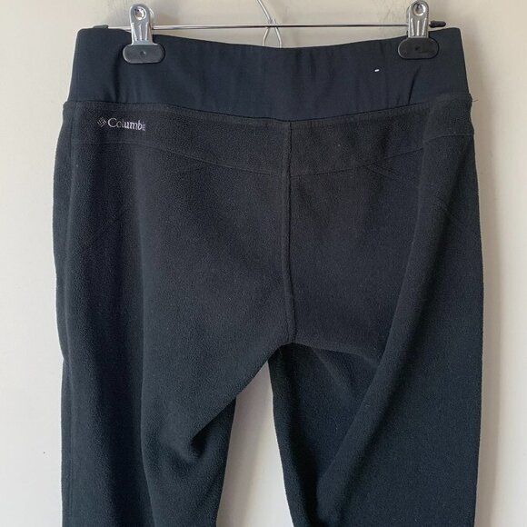 COLUMBIA Black Fleece Pants Outdoors Winter Gorpcore Women's Size Small - Picture 5 of 10